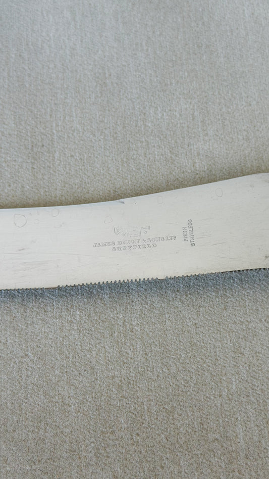 Vintage Sheffield Silverplate Cake Knife