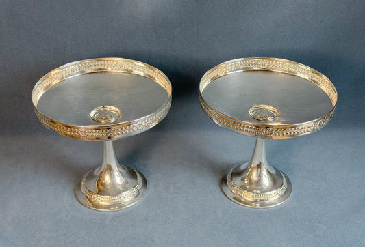 WMF Silverplate Compote Pair
