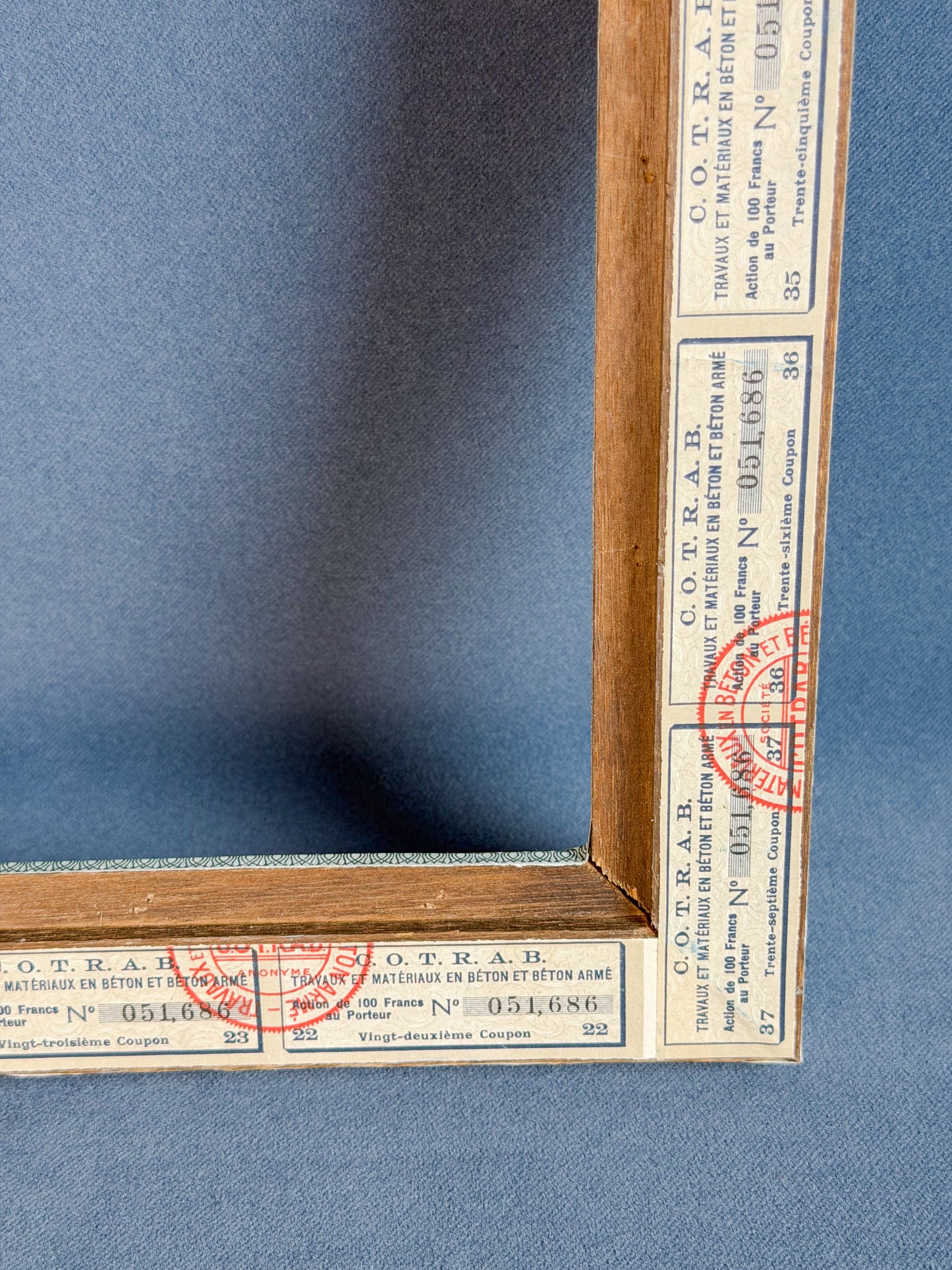 French Découpage Frame No. 4