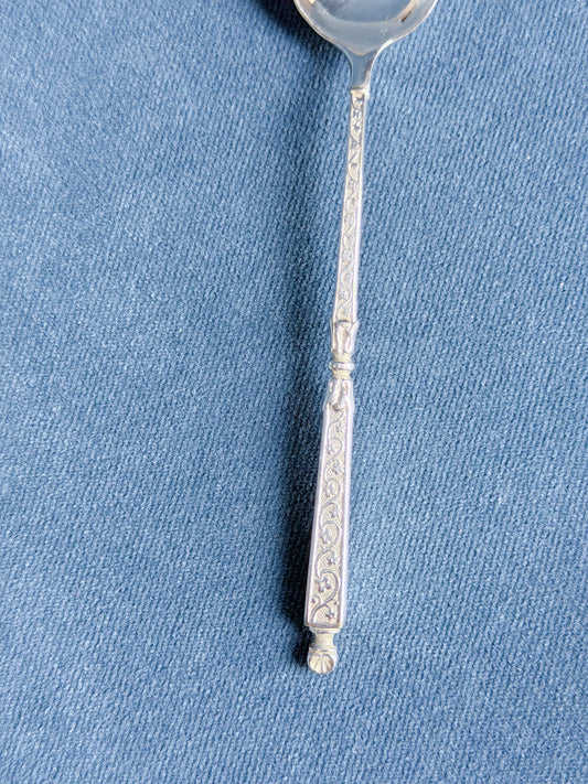 Vintage French Silverplate Condiment Spoons