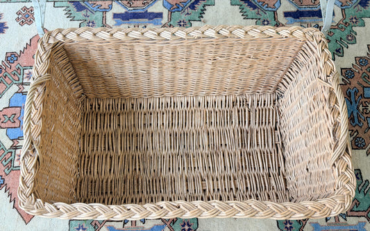Vintage French Laundry Basket