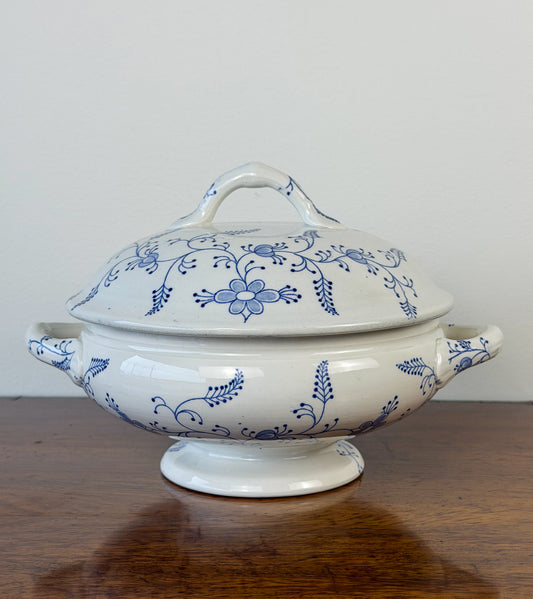 Belgian Transferware Soupière