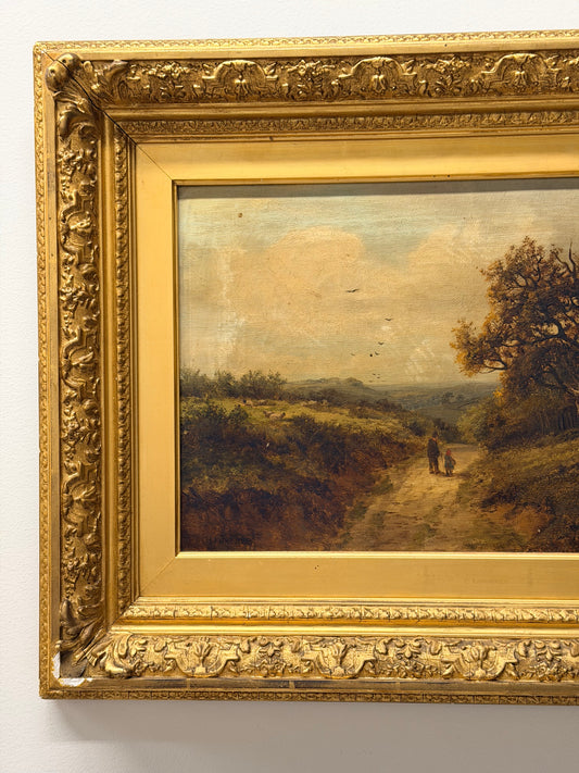 ‘A Surrey Lane’ Oil on Canvas