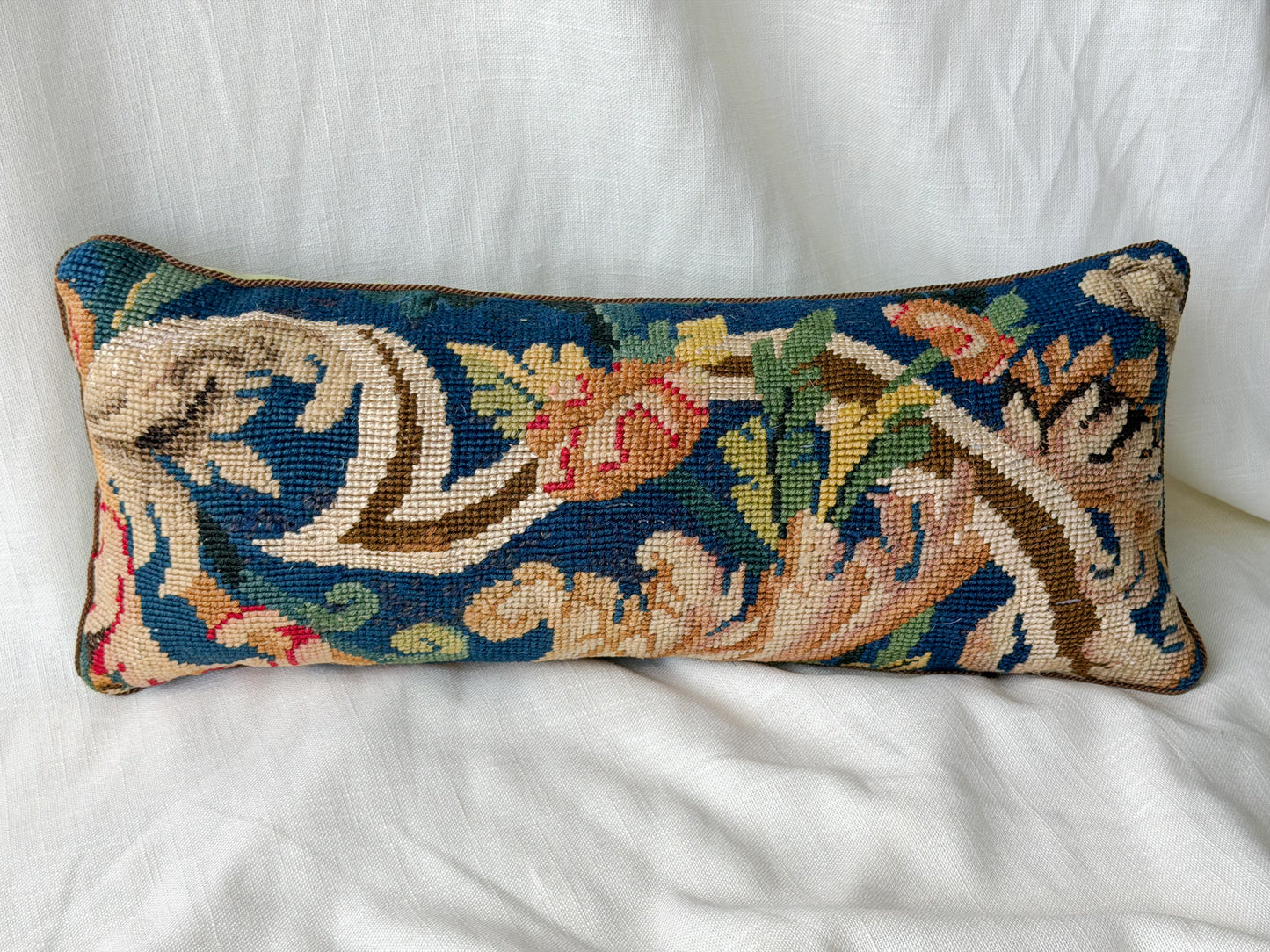 French Wool Textile Accent Pillows