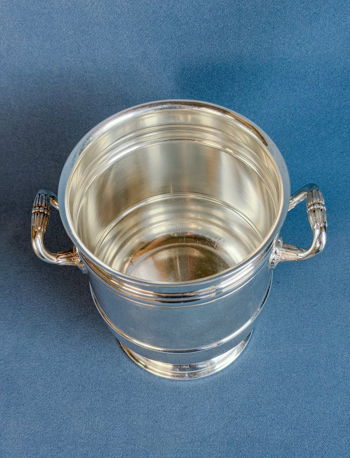 Vintage Christofle Silverplate Ice Bucket