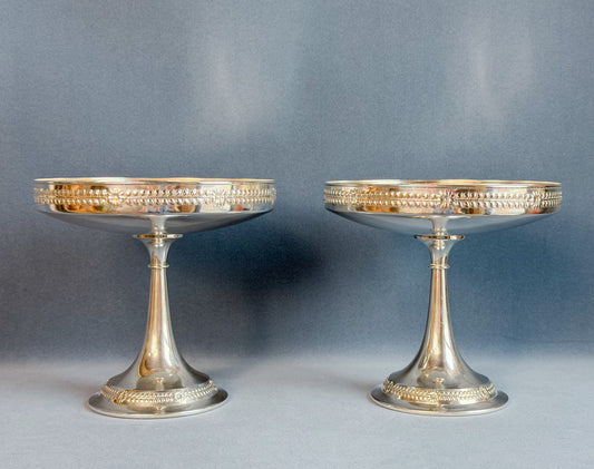 WMF Silverplate Compote Pair