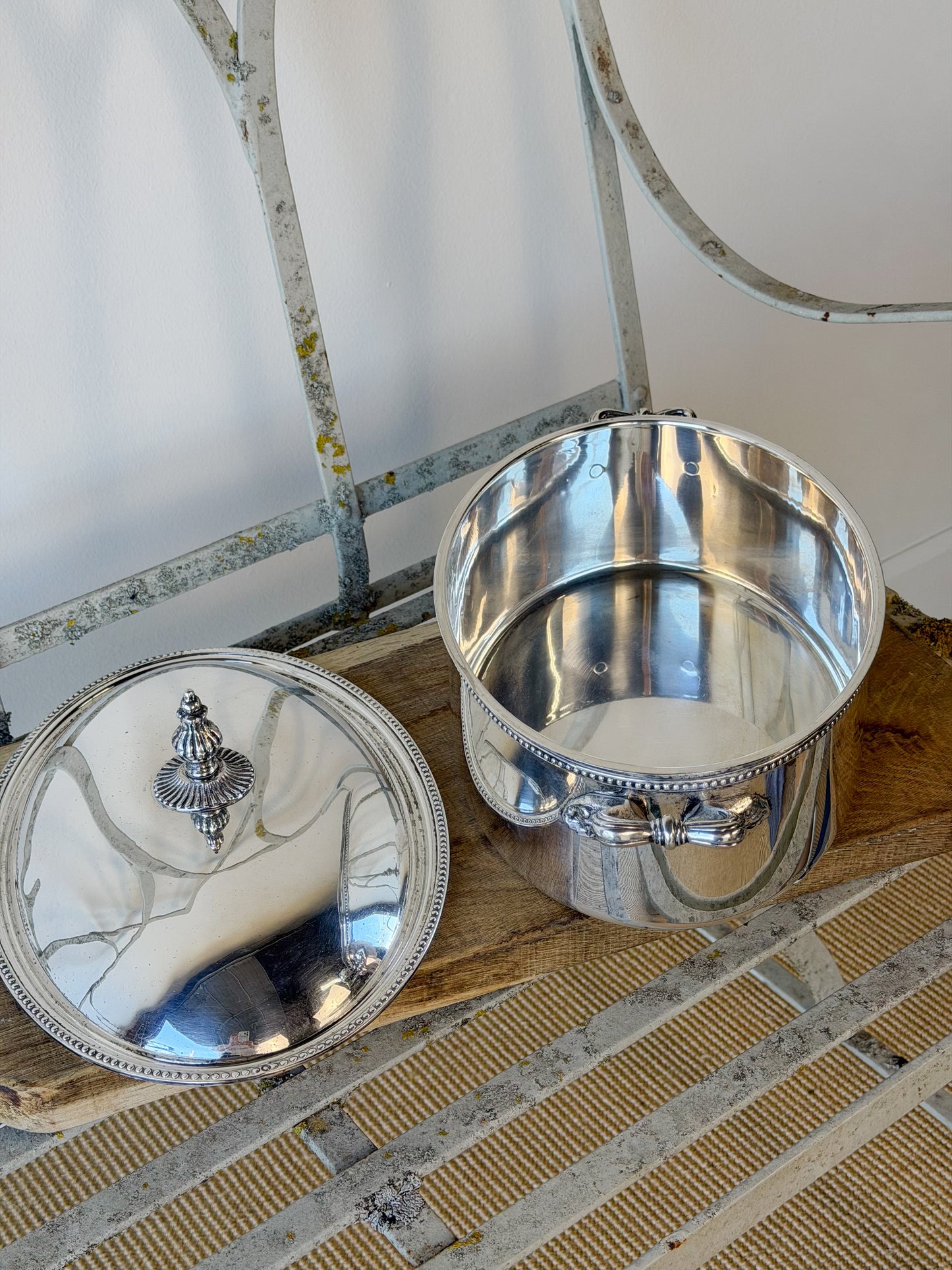 Antique Edwardian Silverplate Serving Dish
