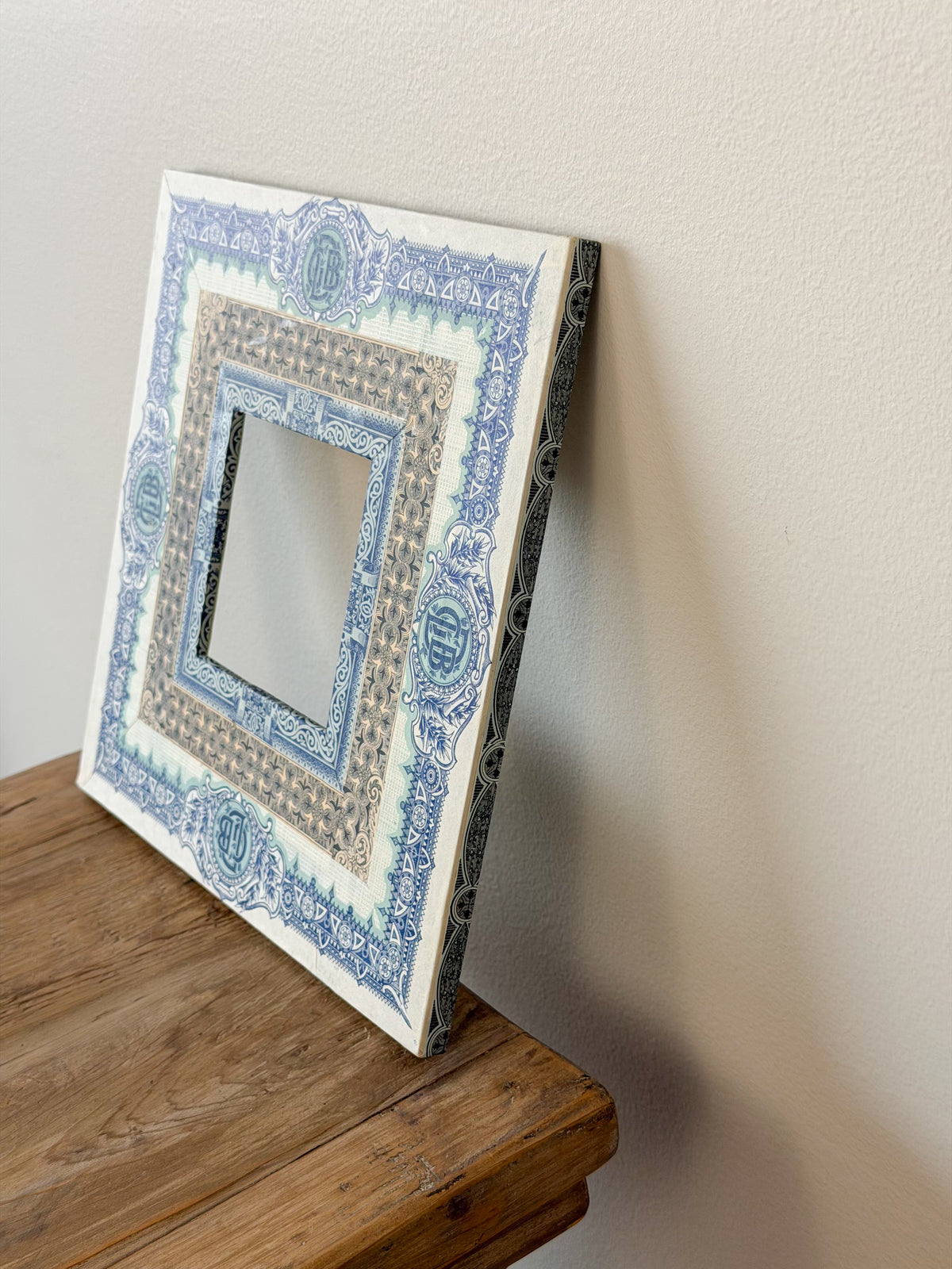 French Découpage Frame No. XI | Square Flat ‘GDB’
