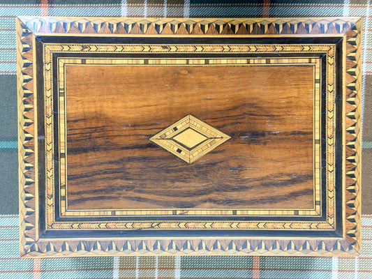 Antique Tunbridge Ware Writing Box