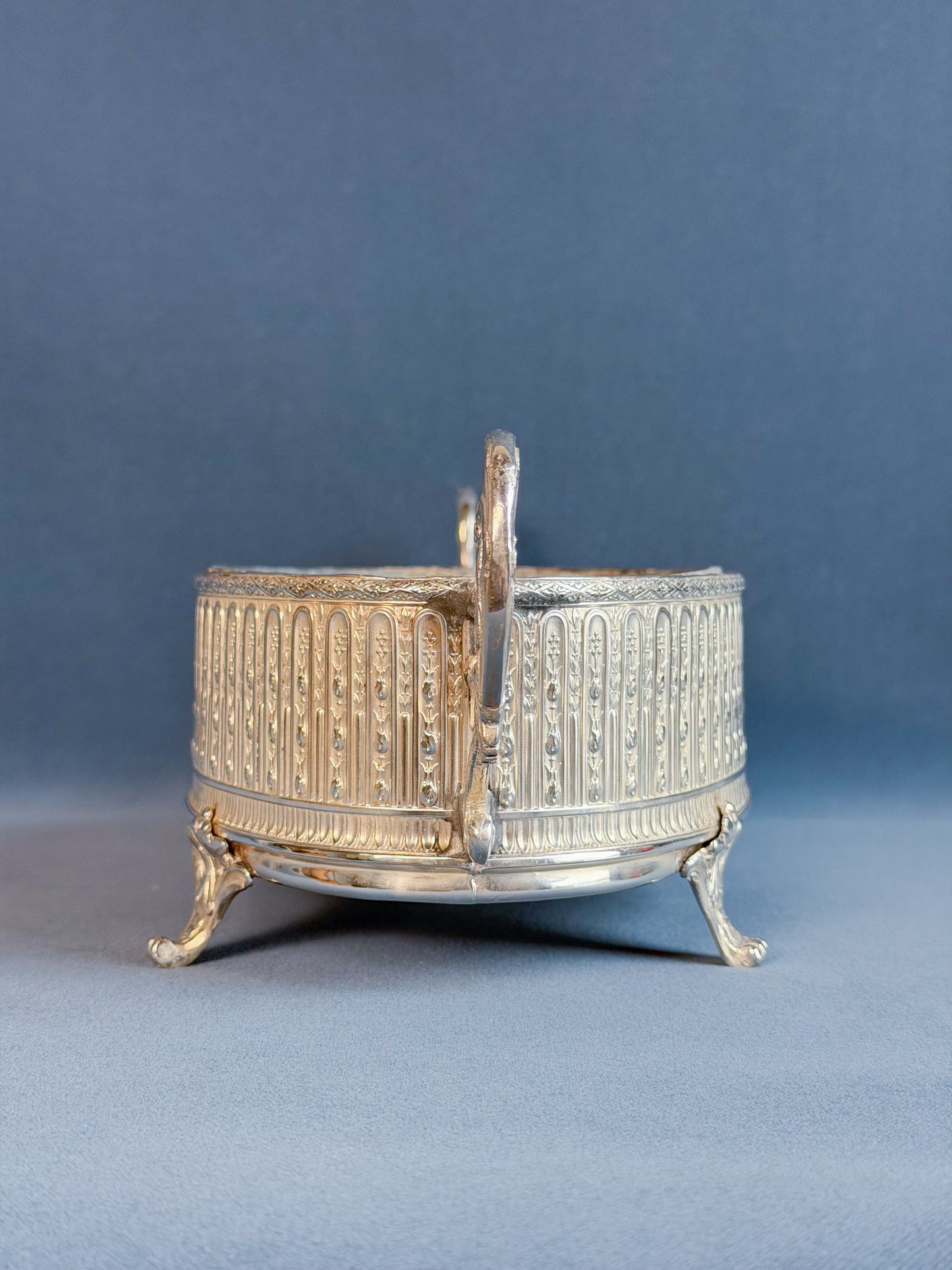 Napoleon III Silverplate Jardinière