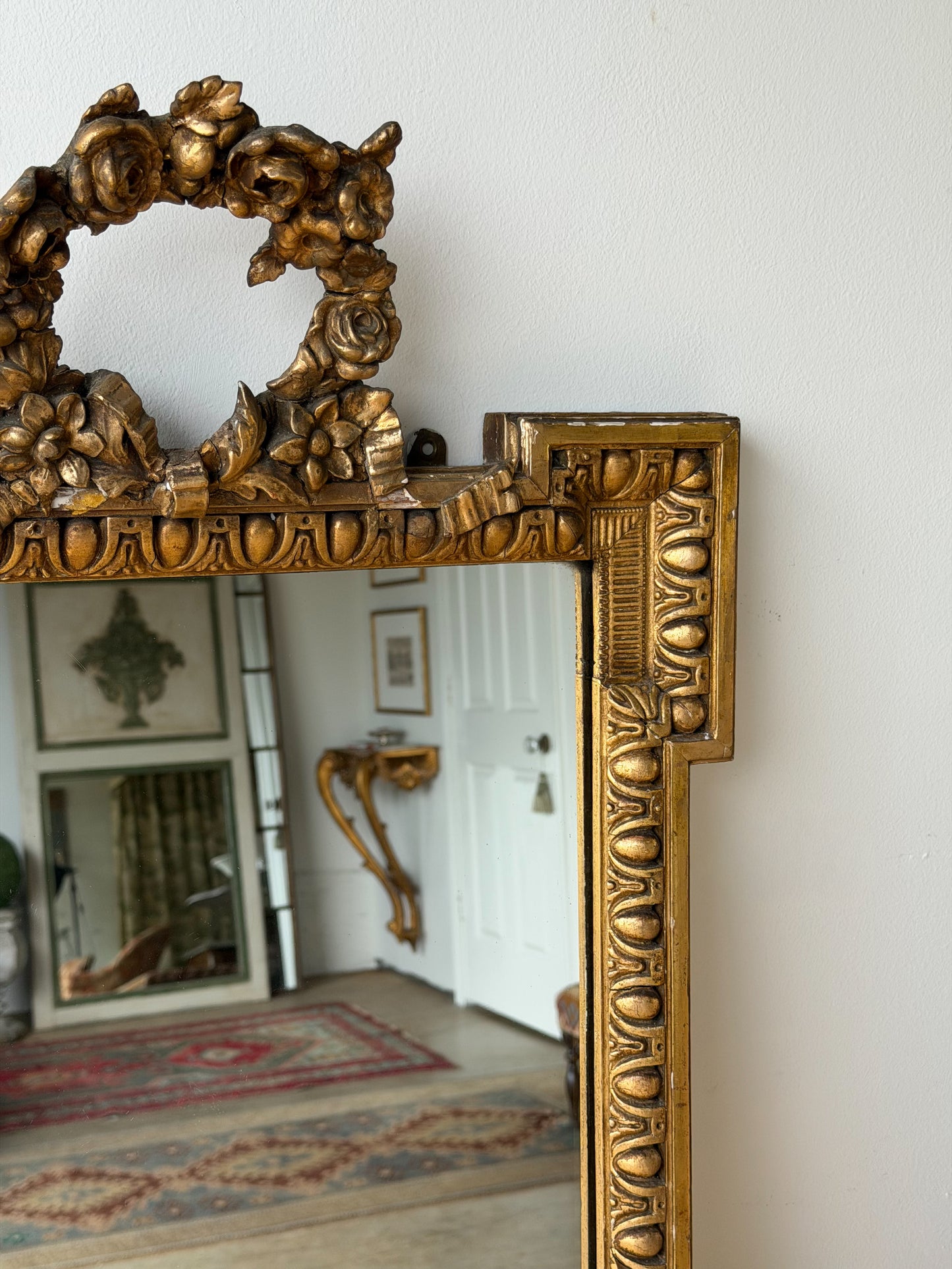 English Victorian Pier Mirror