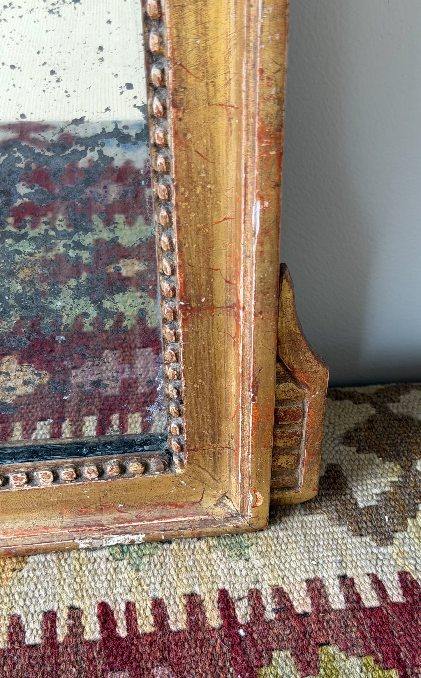 Antique French Marriage Mirror (Small)