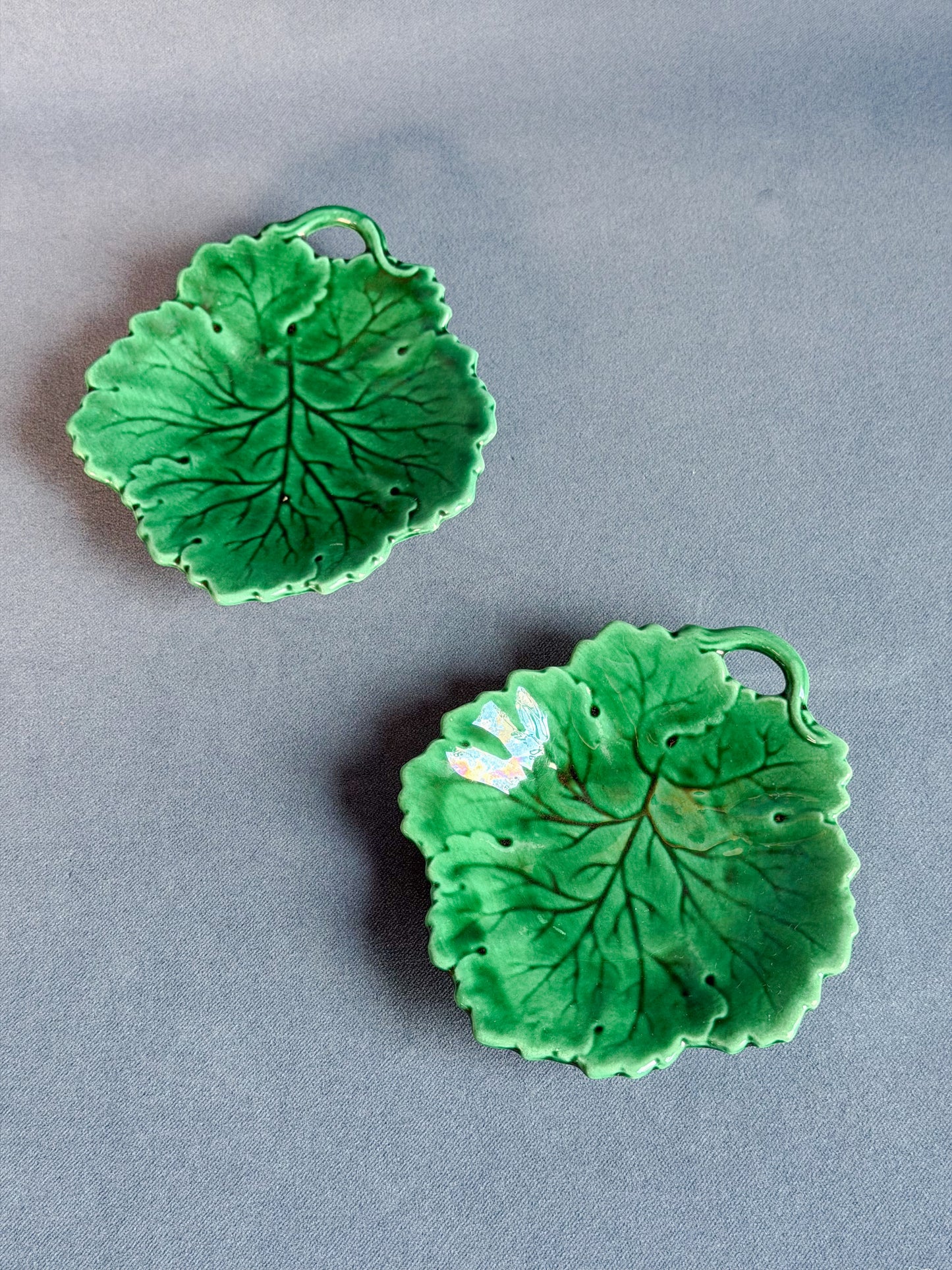 French Majolica Leaf Dish (Small)