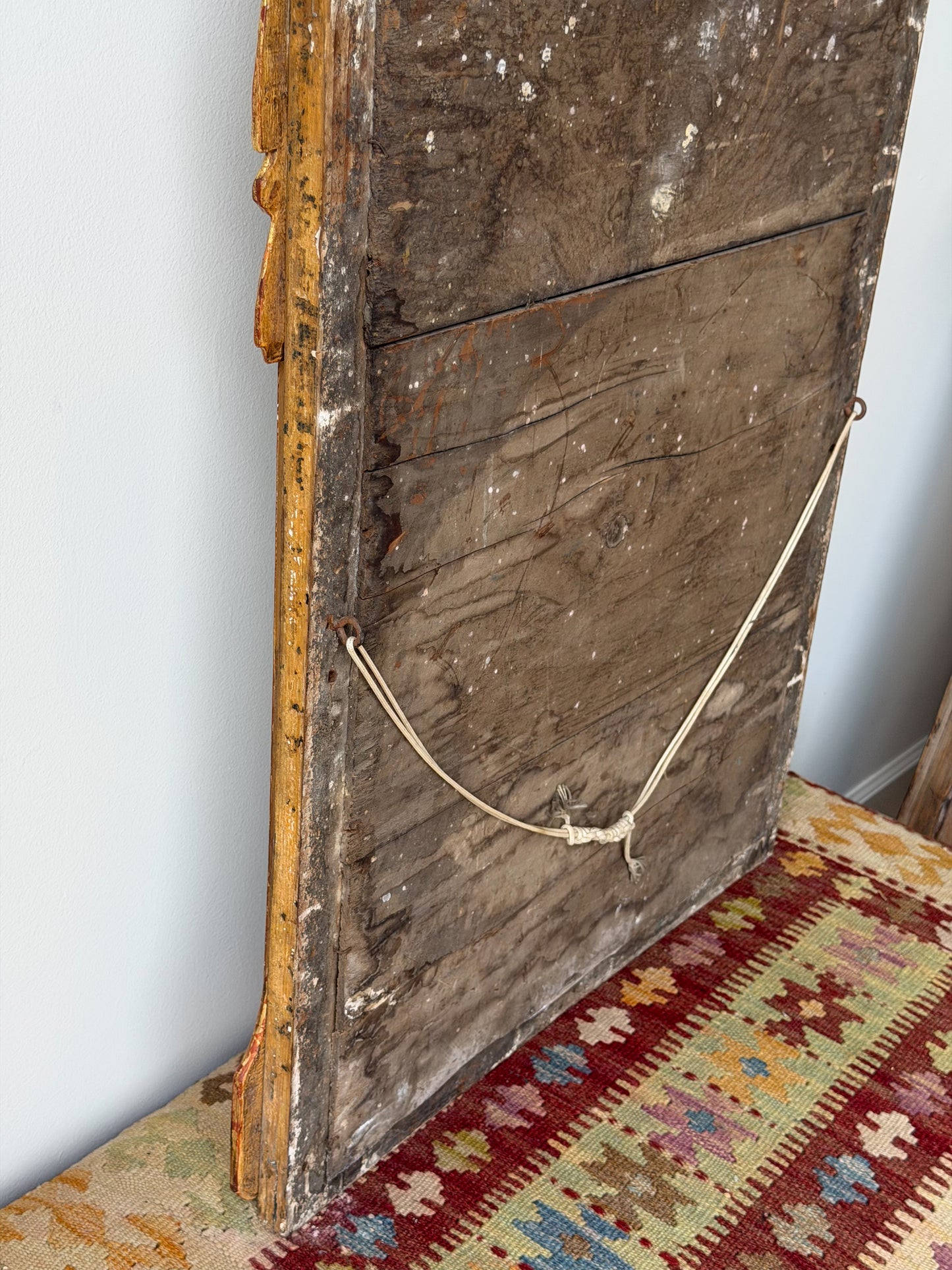 Antique French Marriage Mirror (Medium)