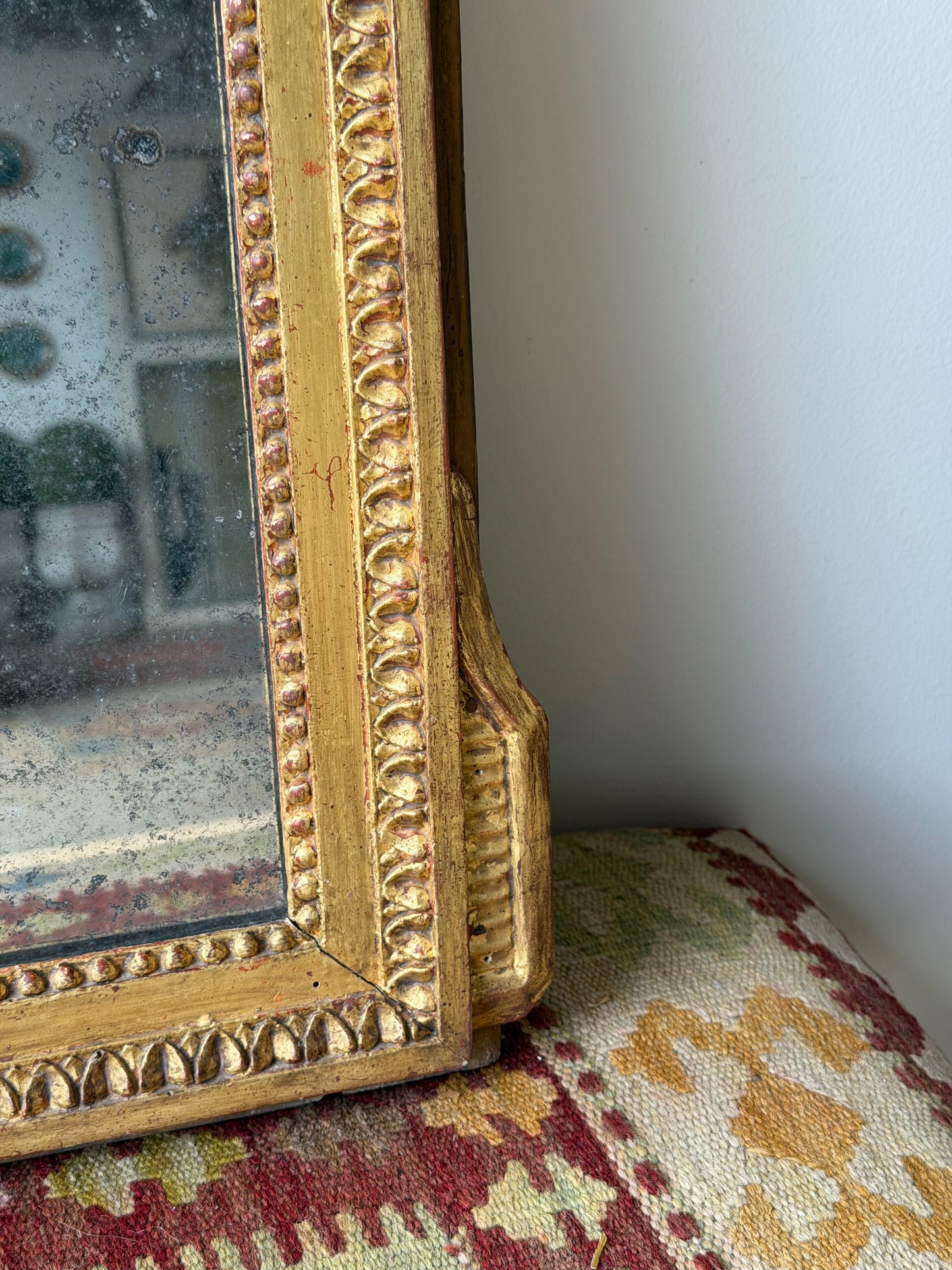 Antique French Marriage Mirror (Medium)