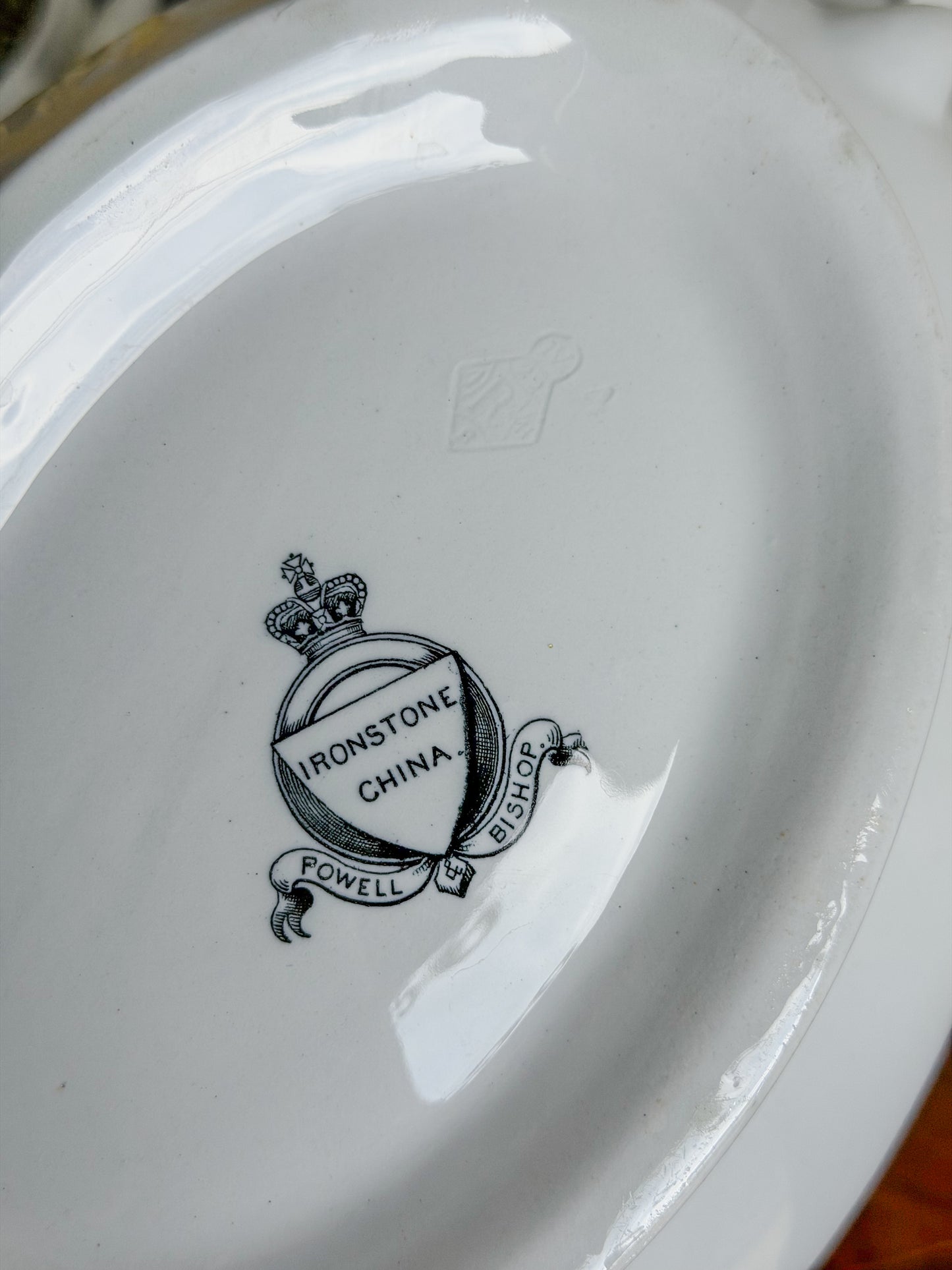 Antique English Ironstone Vegetable Server (No. 3)