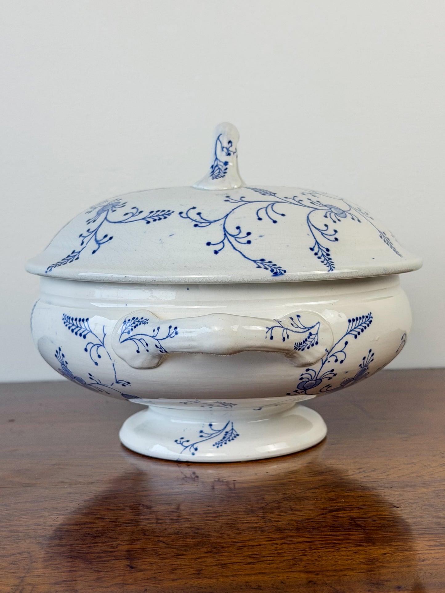 Belgian Transferware Soupière