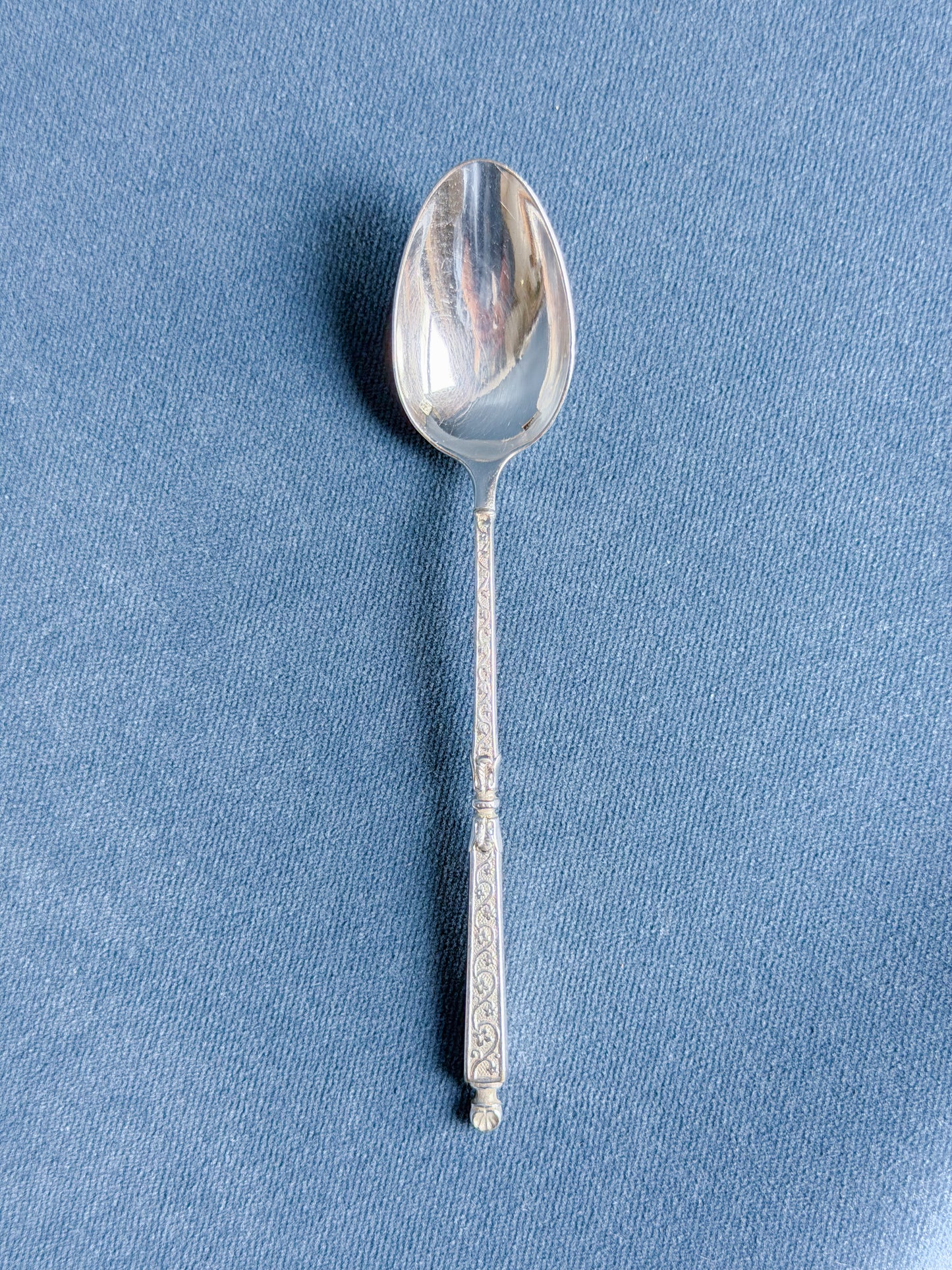 Vintage French Silverplate Condiment Spoons