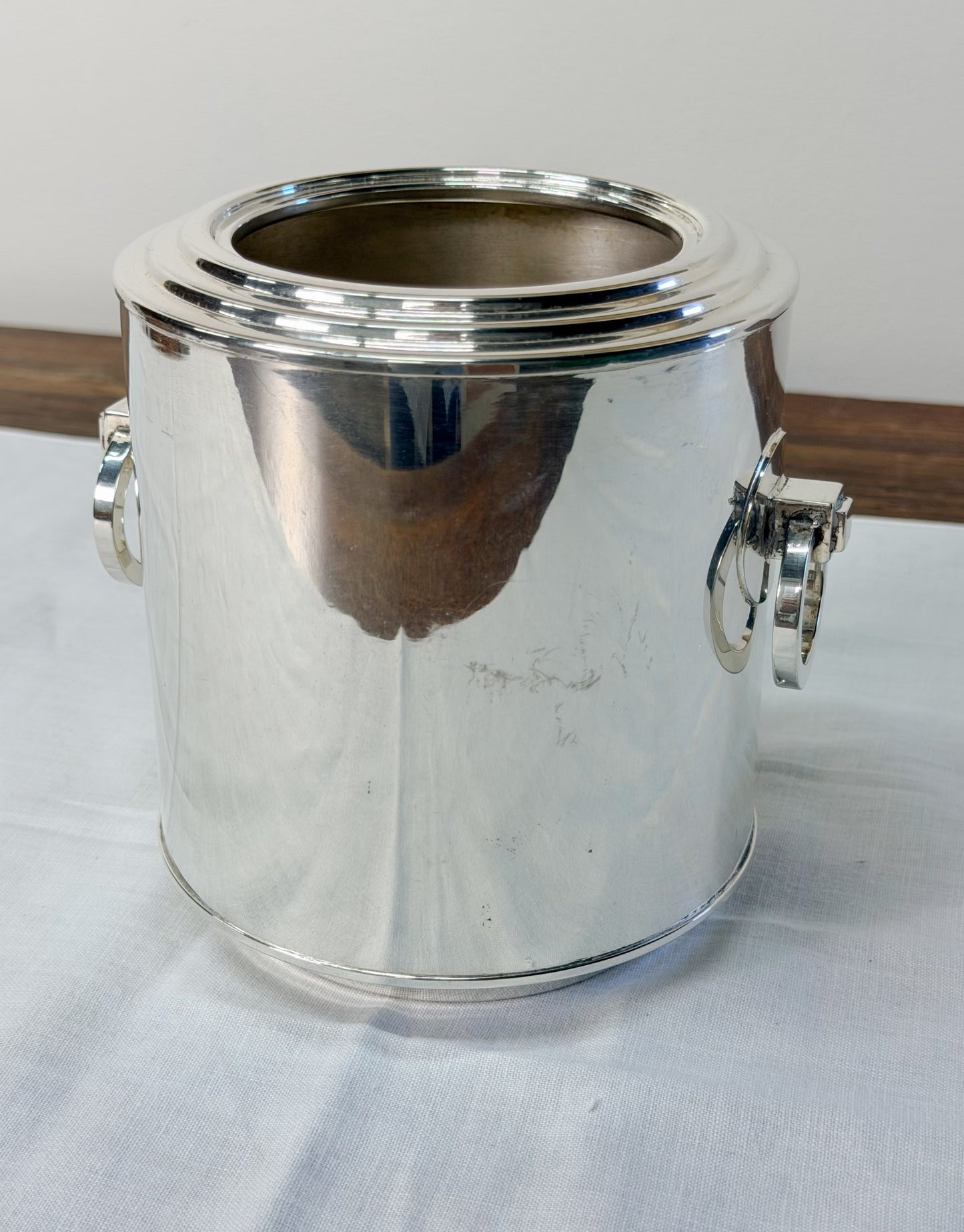 English Silverplate Wine Cooler