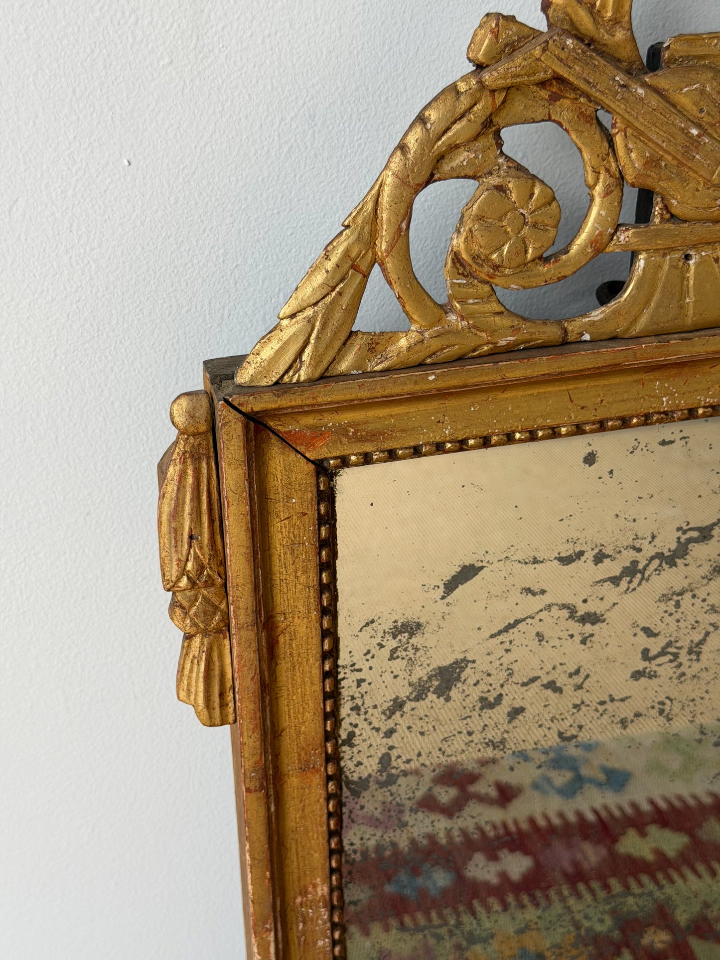 Antique French Marriage Mirror (Small)