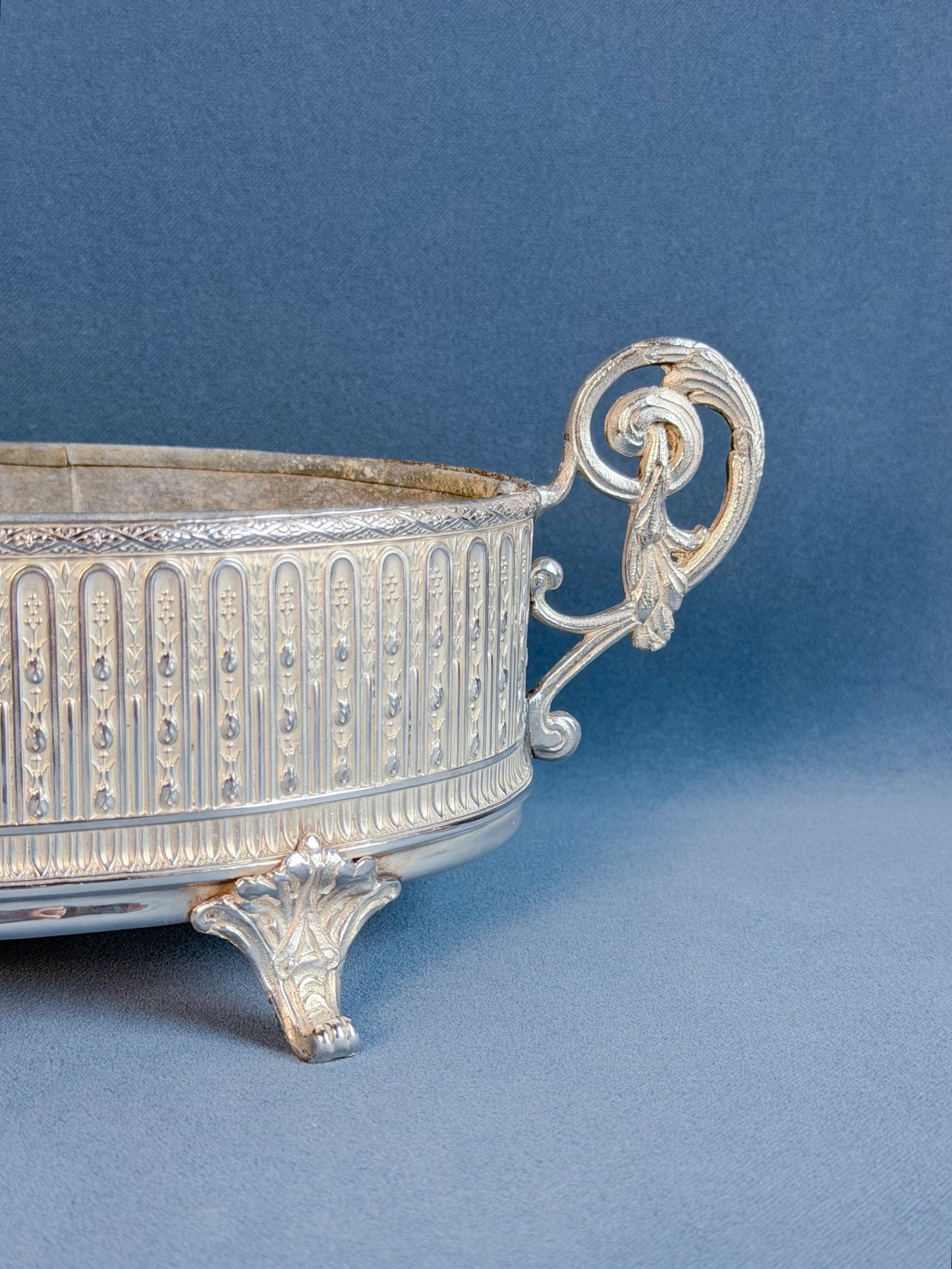 Napoleon III Silverplate Jardinière