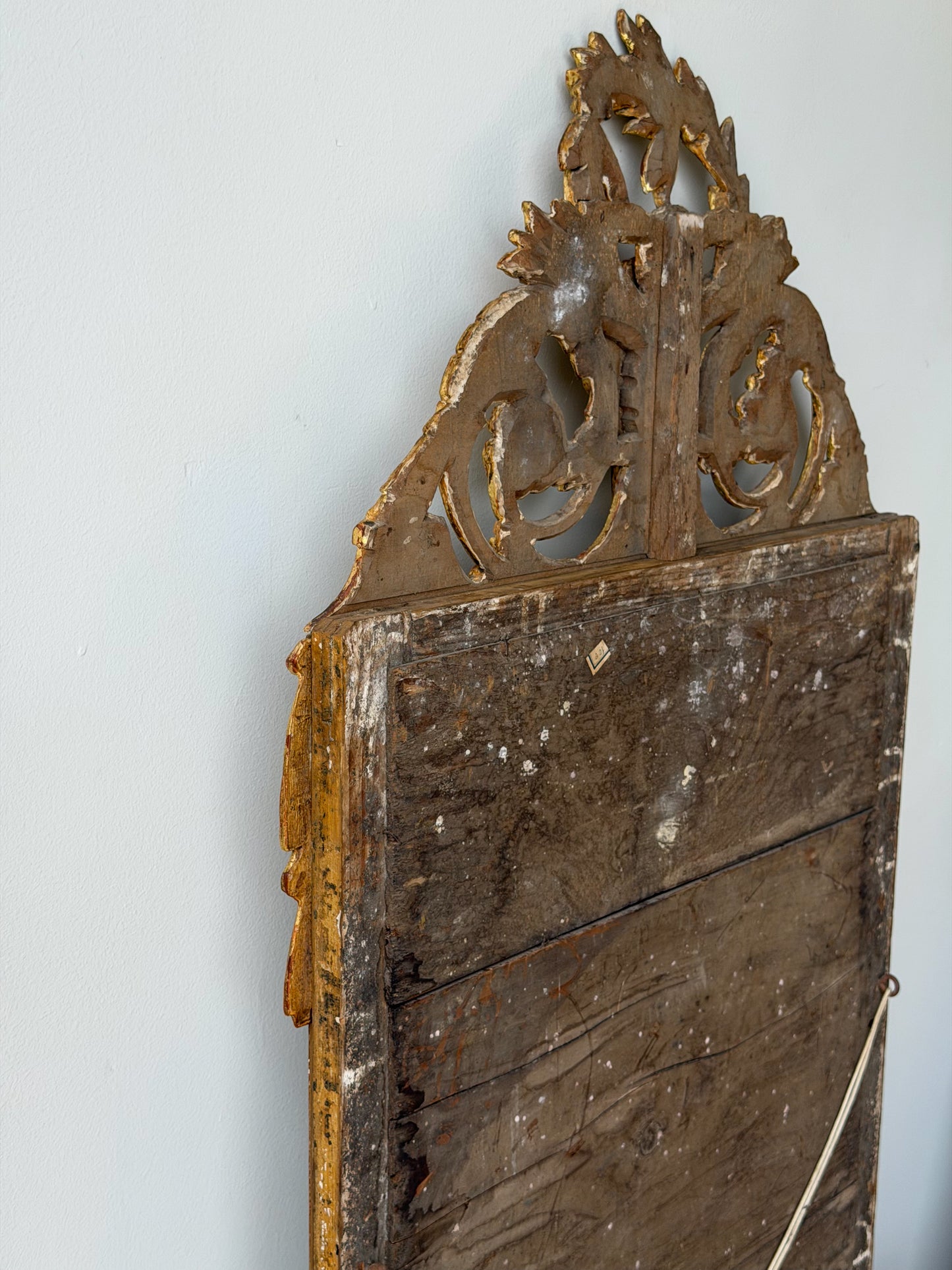 Antique French Marriage Mirror (Medium)