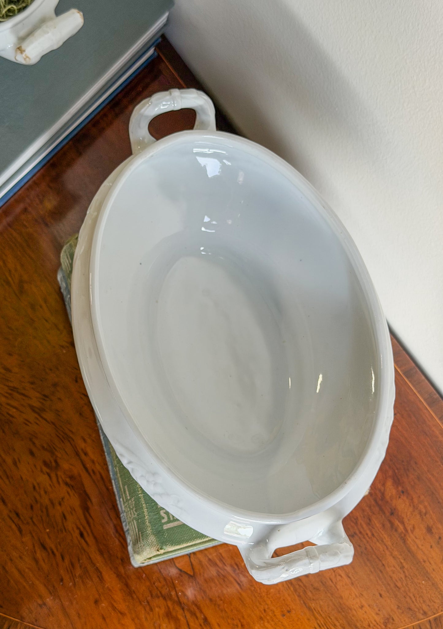 Antique English Ironstone Vegetable Server (No. 3)