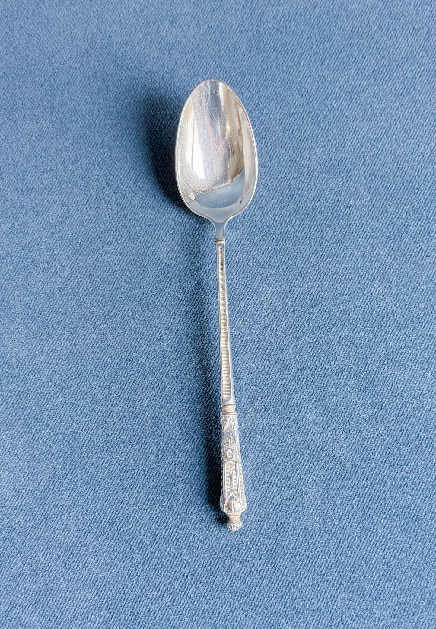 Vintage French Silverplate Condiment Spoons