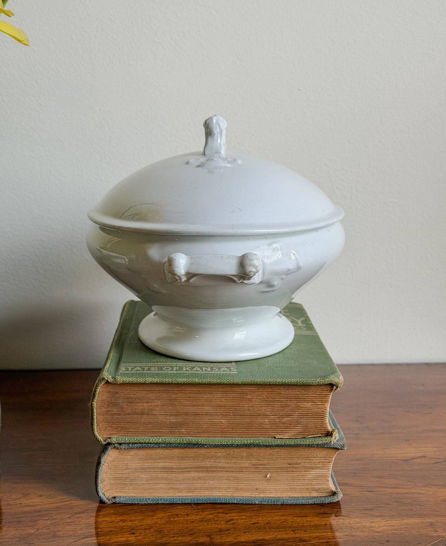 Antique English Ironstone Vegetable Server (No. 2)