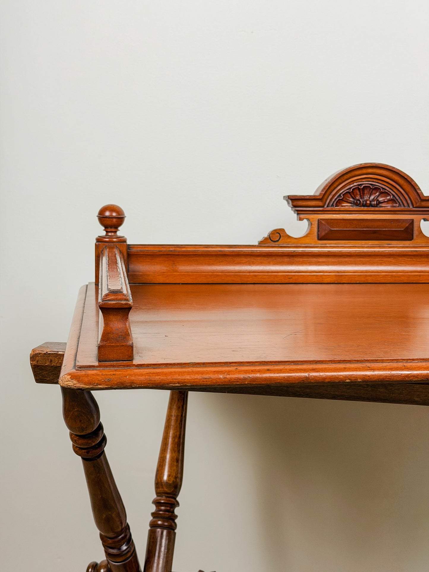 Antique English Oak Butler’s Tray Table