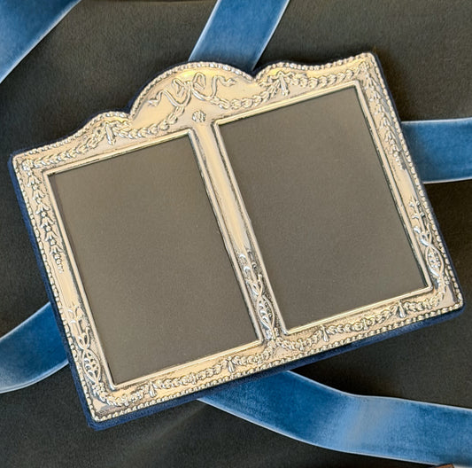 1999/2000 Sterling Silver Two-Sided Picture Frame
