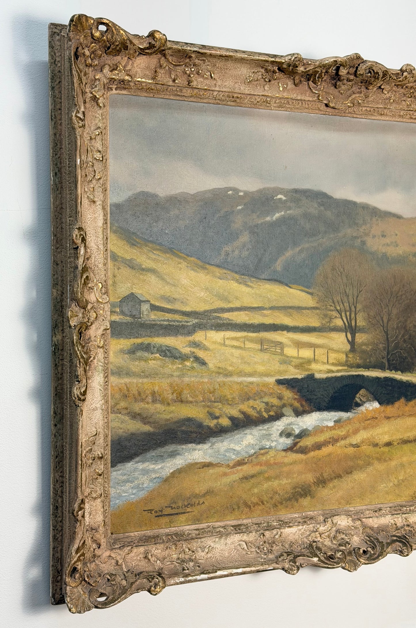 ‘Packhorse Bridge in Cumbria’ Oil on Canvas