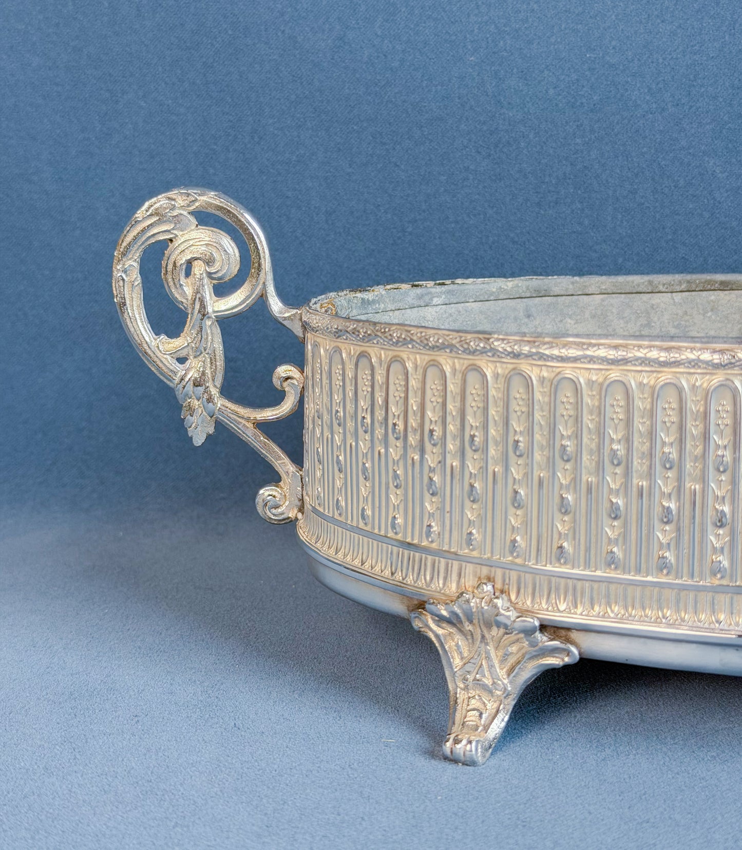 Napoleon III Silverplate Jardinière