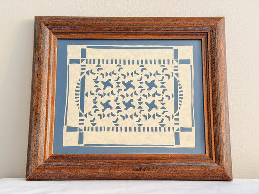 Framed Amish Quilt Pattern