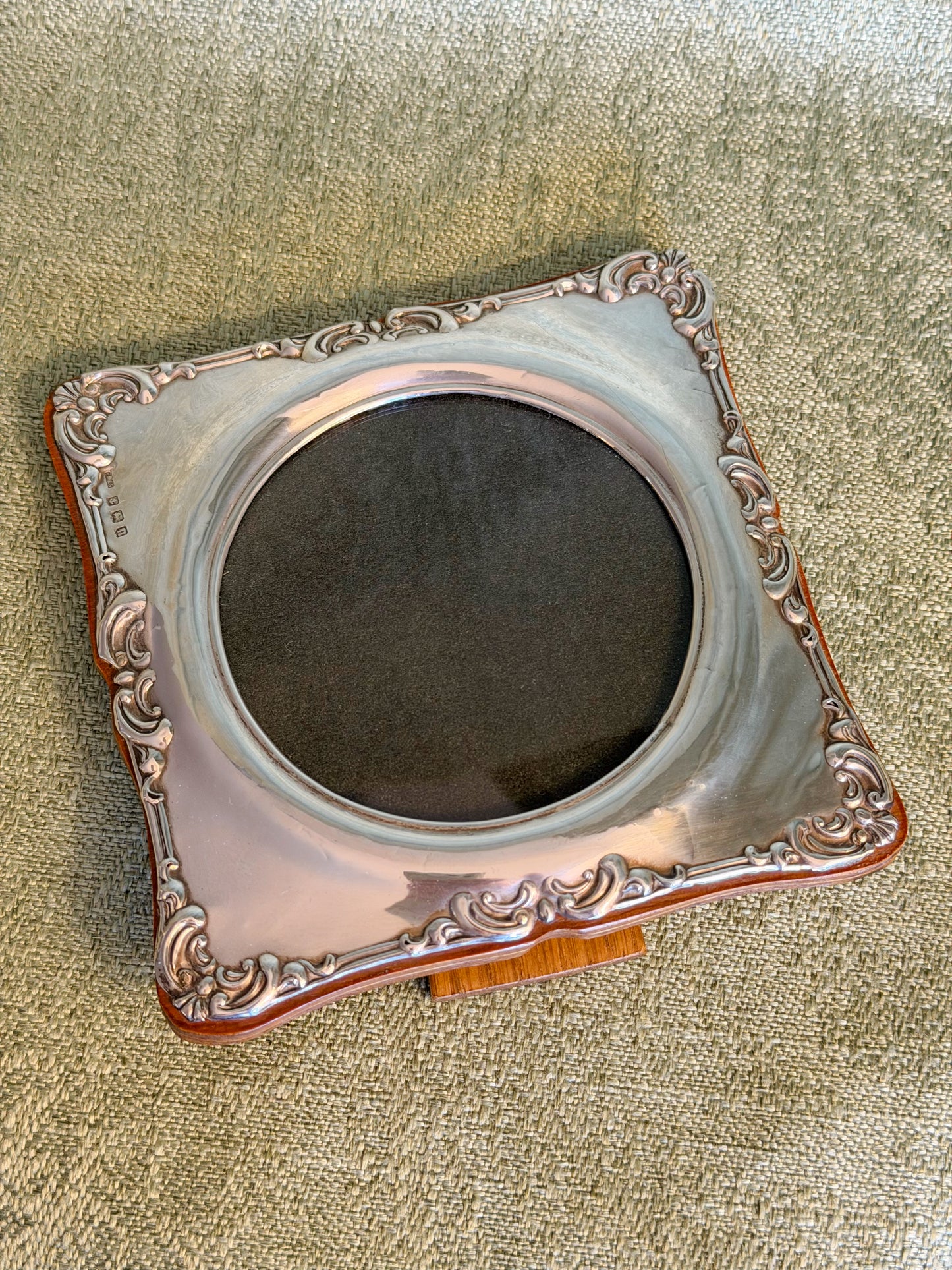 1914 Sterling Silver Picture Frame