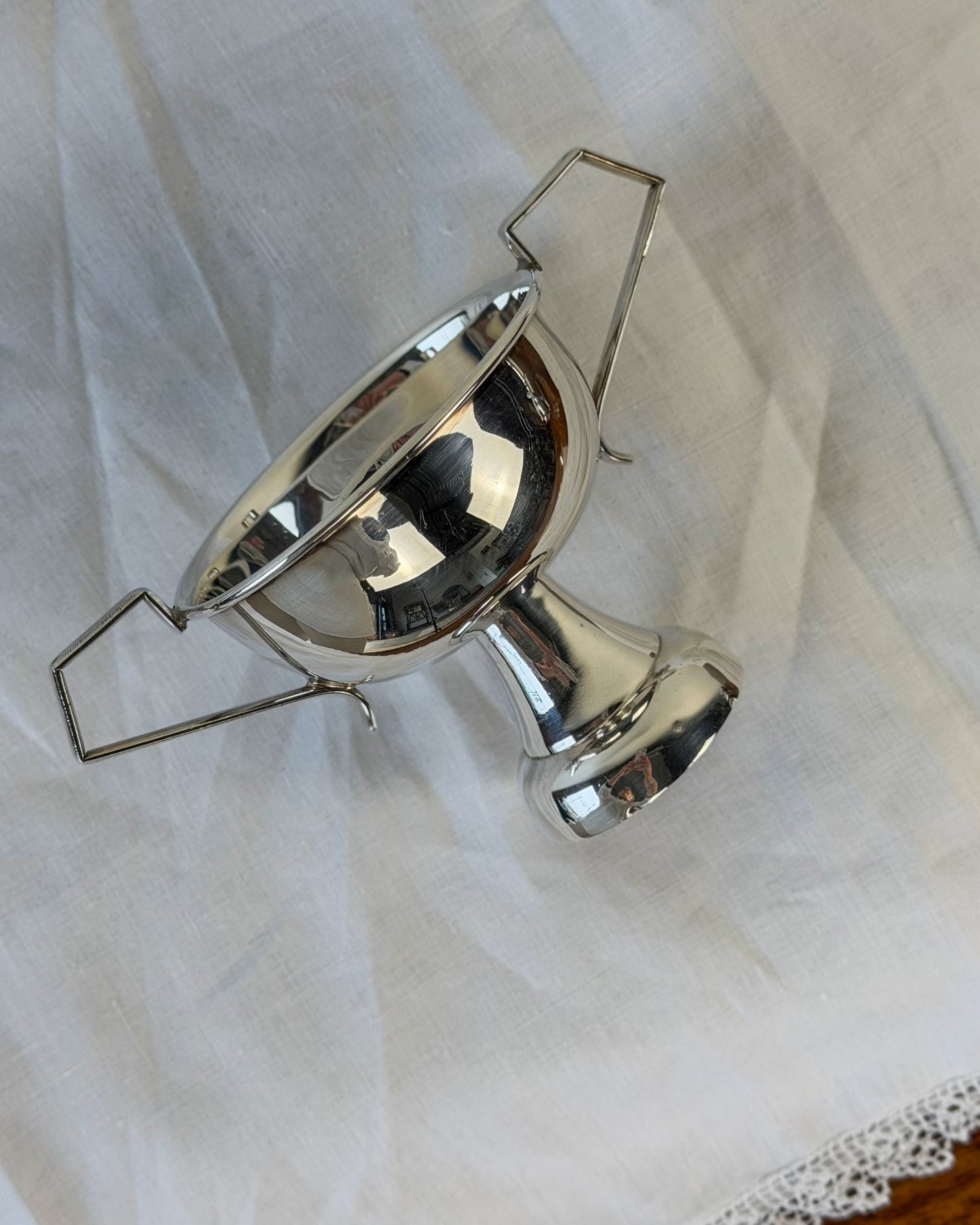 English Silverplate Loving Cup