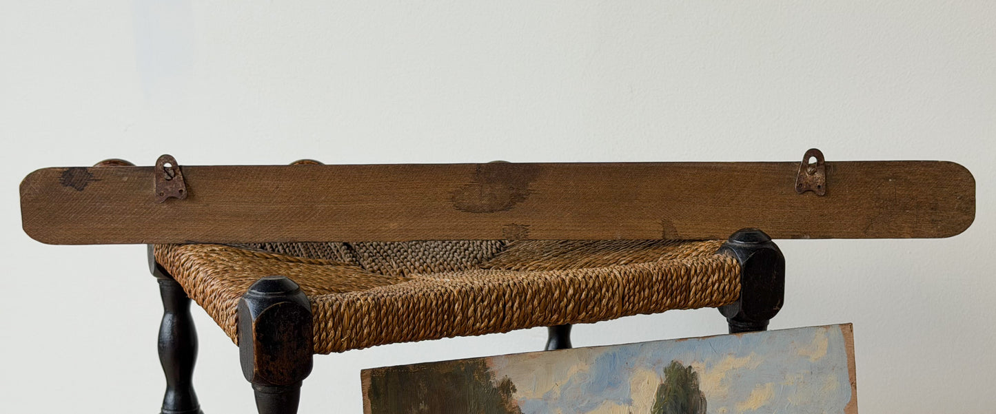 French Stained Beech Coat Rack