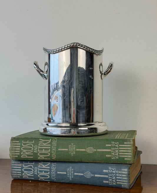 English Silverplate Wine Cooler