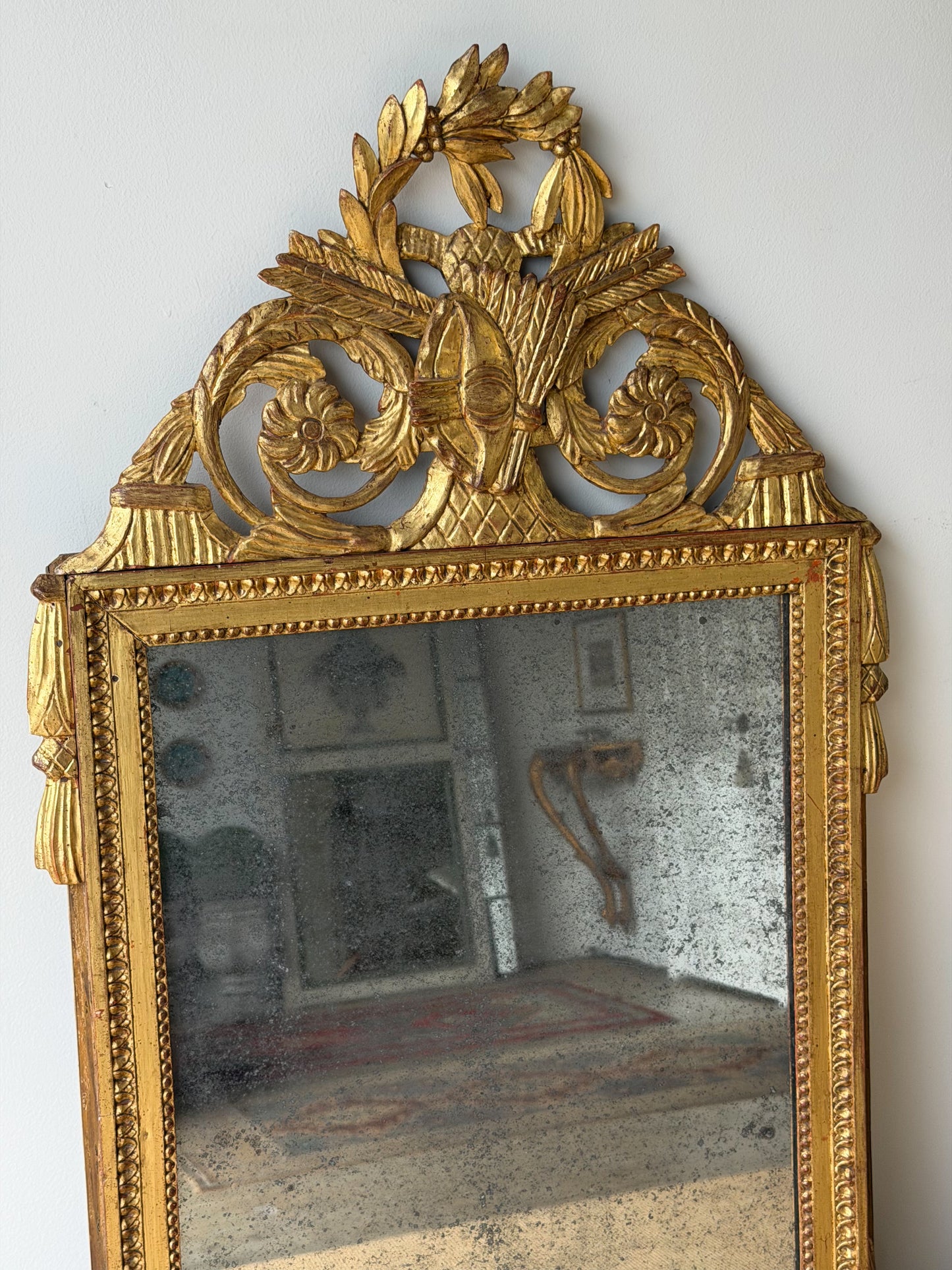 Antique French Marriage Mirror (Medium)