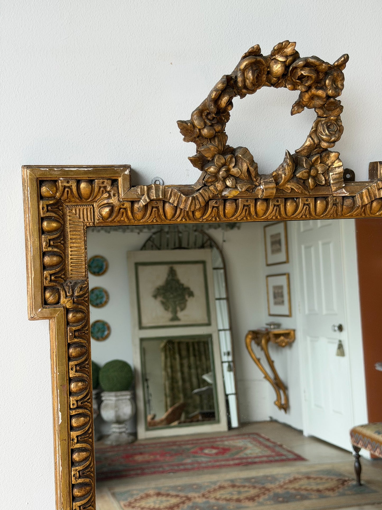 English Victorian Pier Mirror