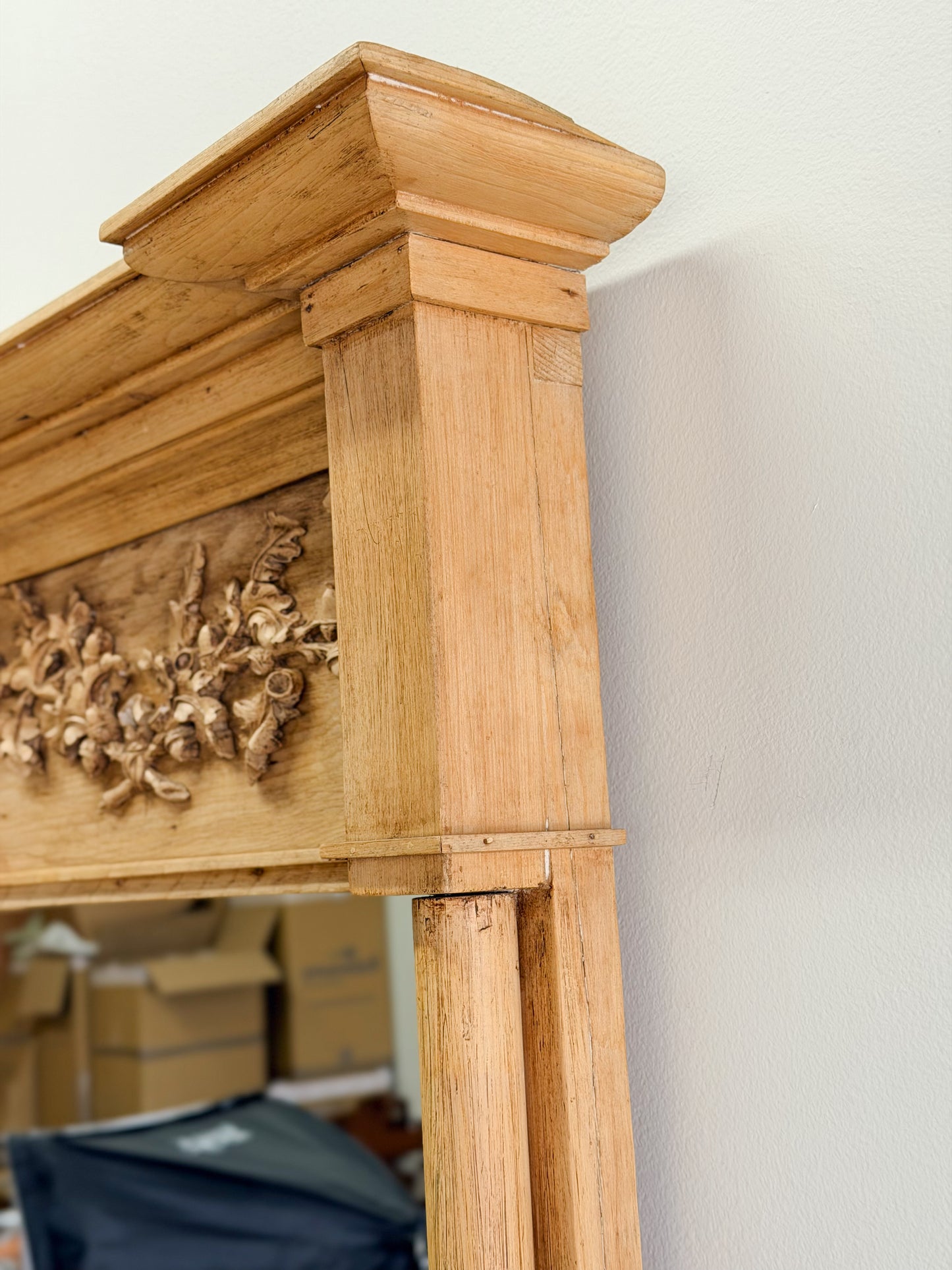 Georgian Pine Pier Mirror