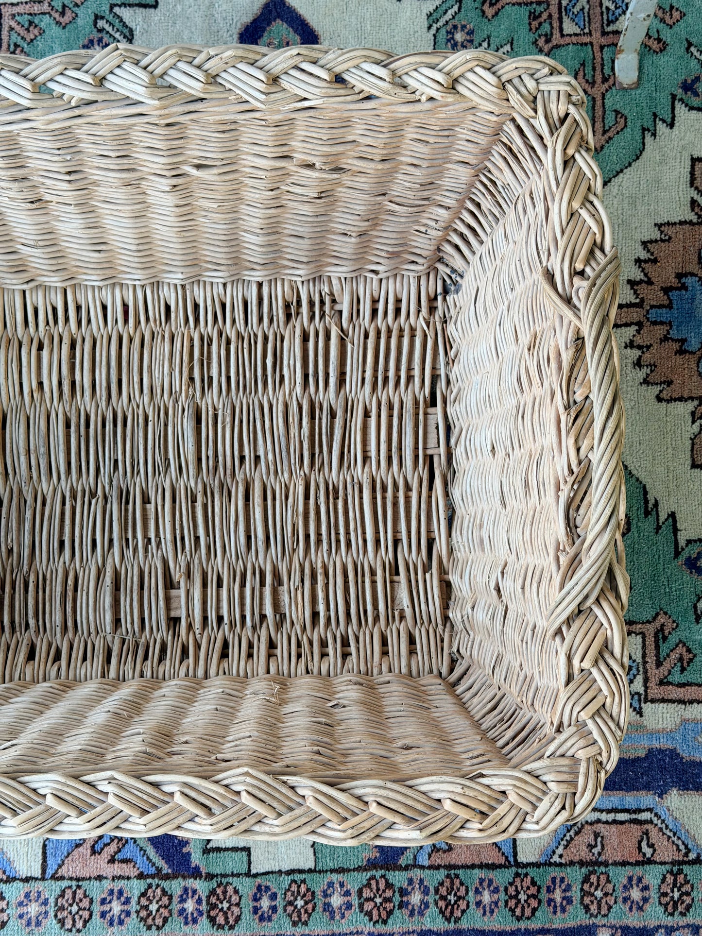 Vintage French Laundry Basket