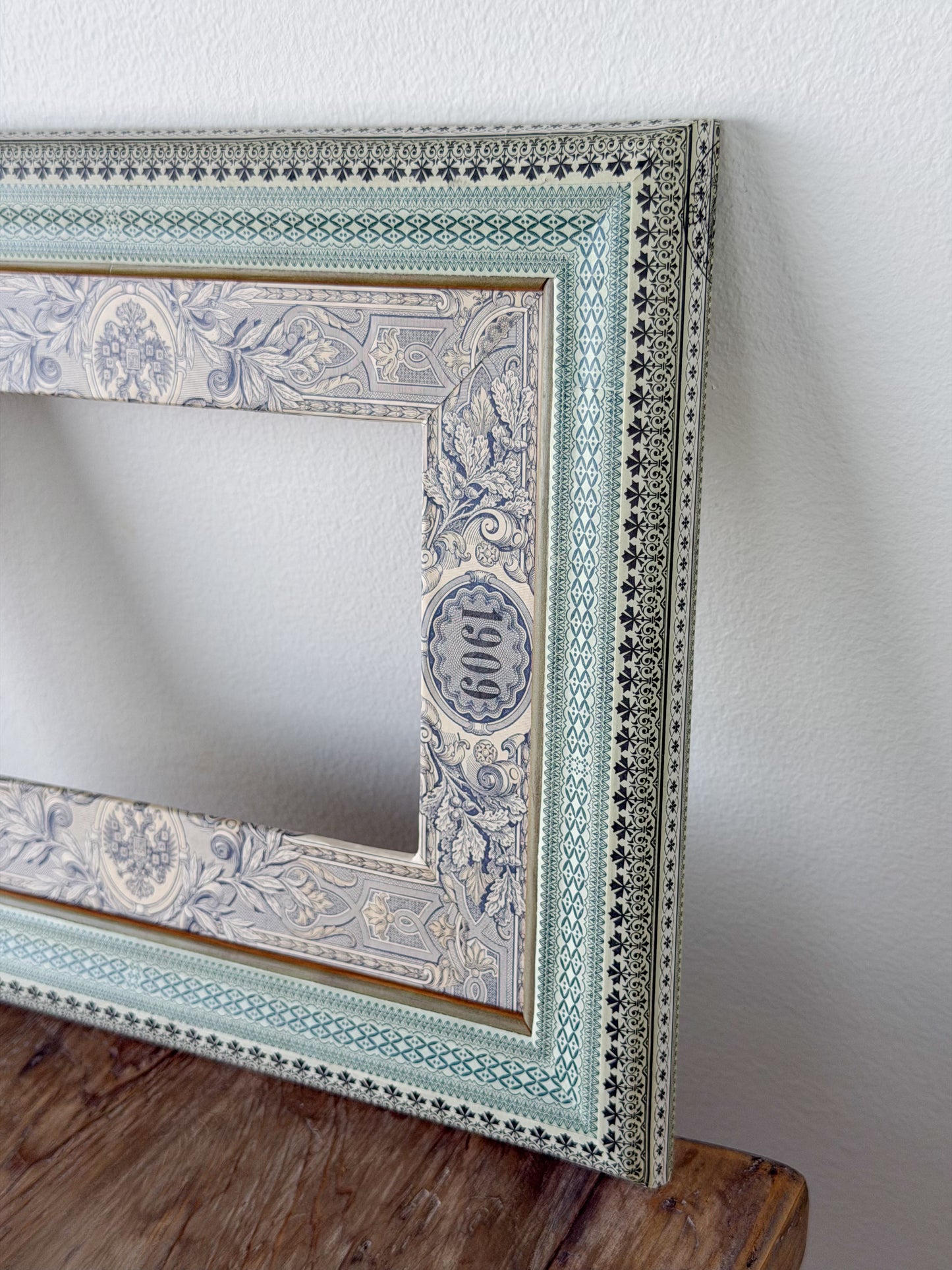 French Découpage Frame | 1909