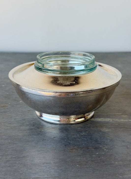 Vintage Hôtel des Balances Silverplate Caviar Server