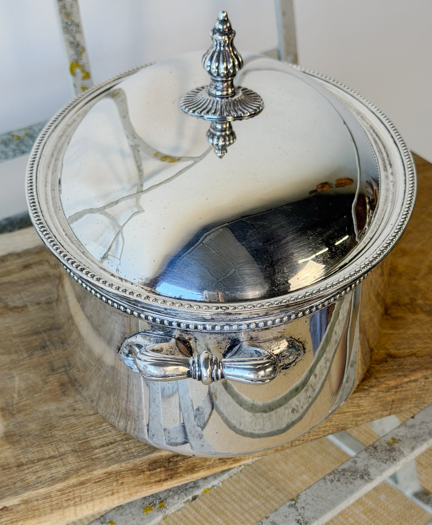 Antique Edwardian Silverplate Serving Dish