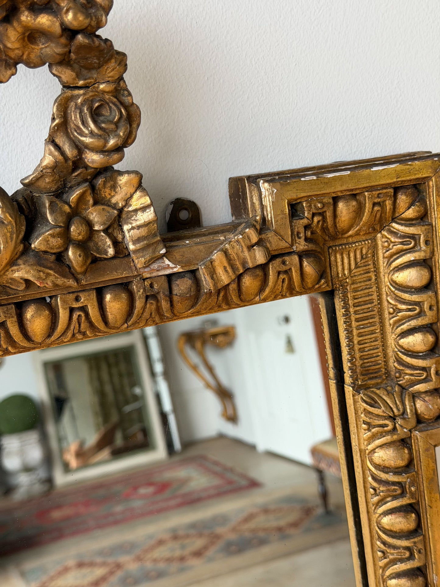 English Victorian Pier Mirror