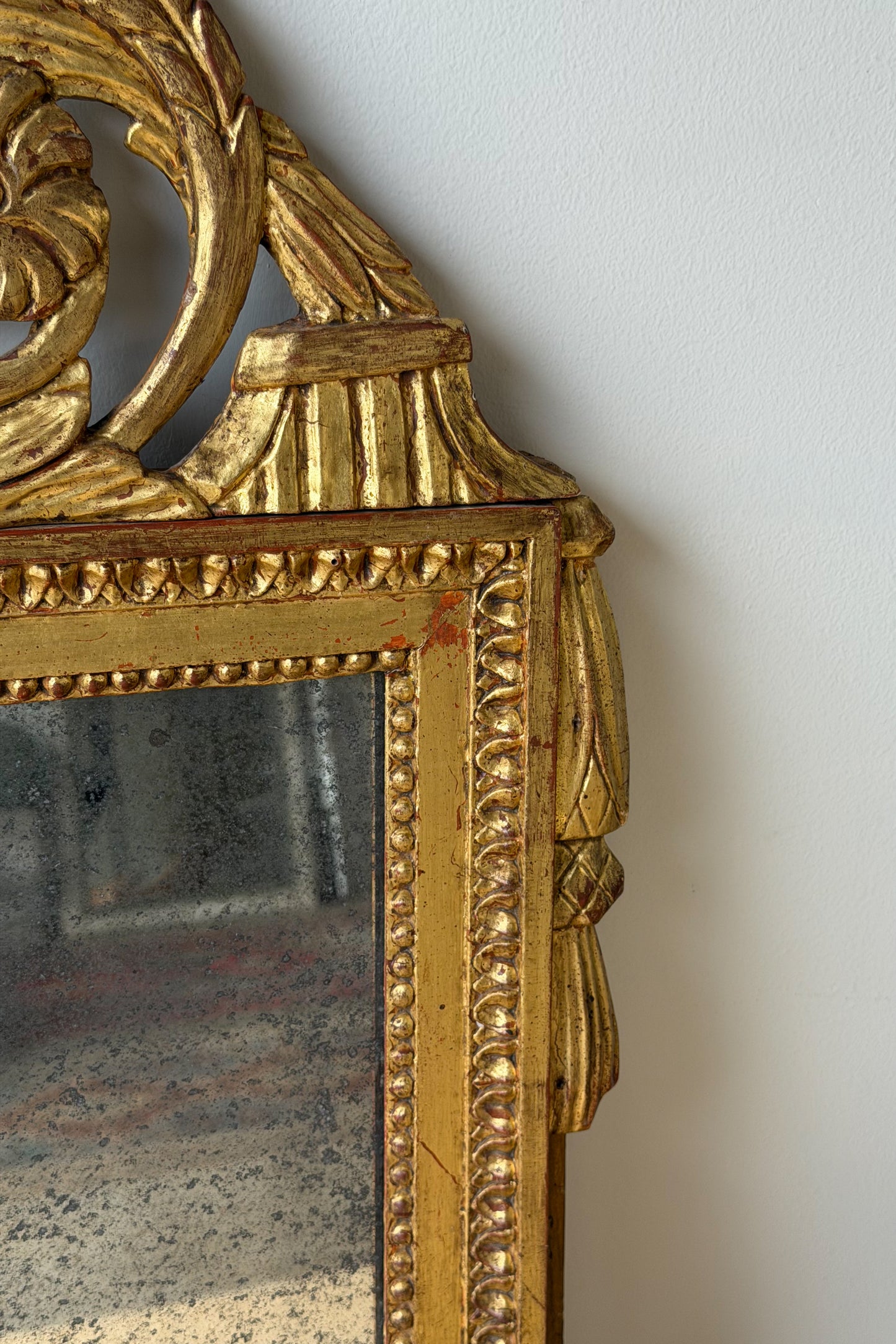 Antique French Marriage Mirror (Medium)