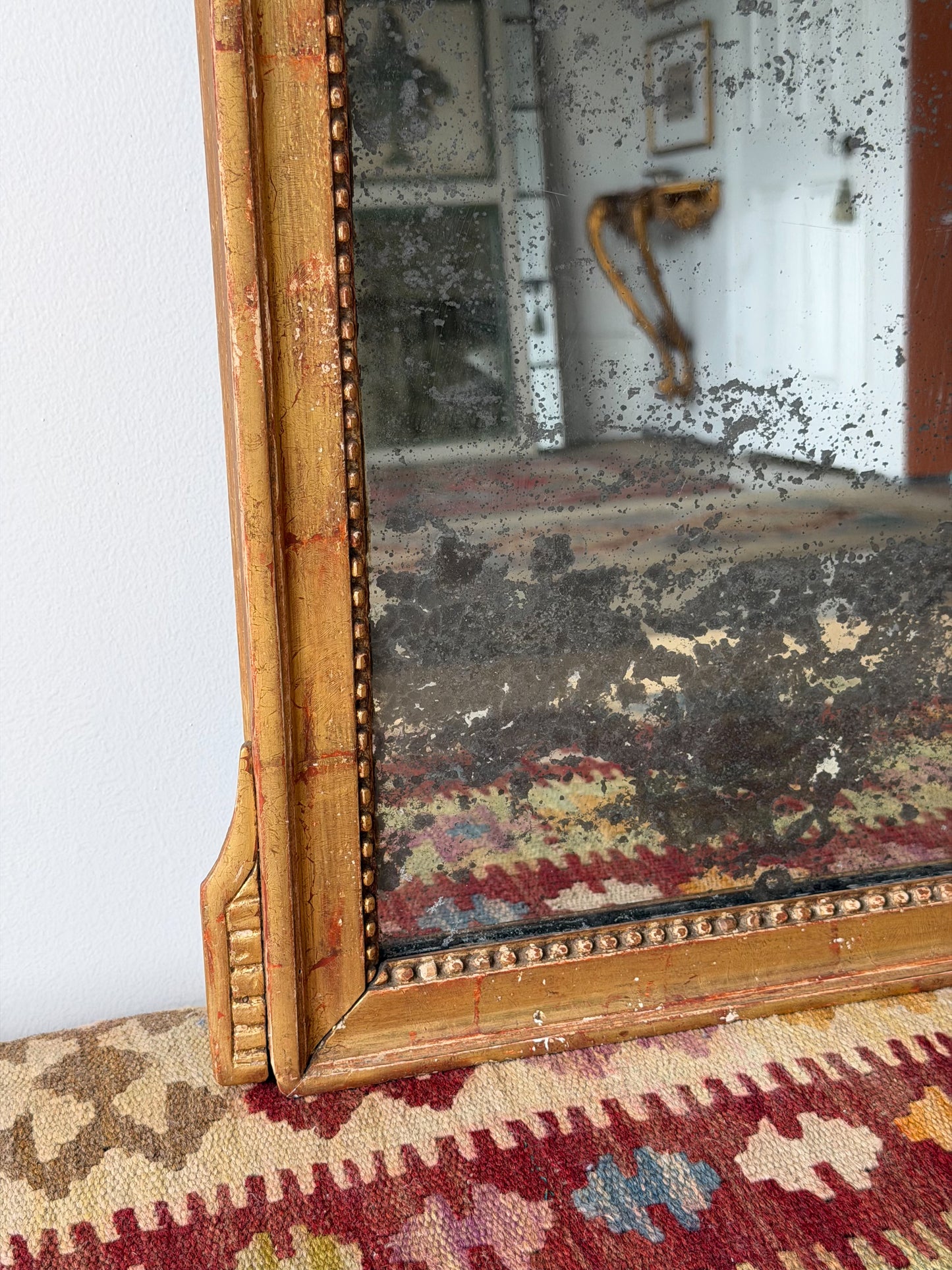 Antique French Marriage Mirror (Small)
