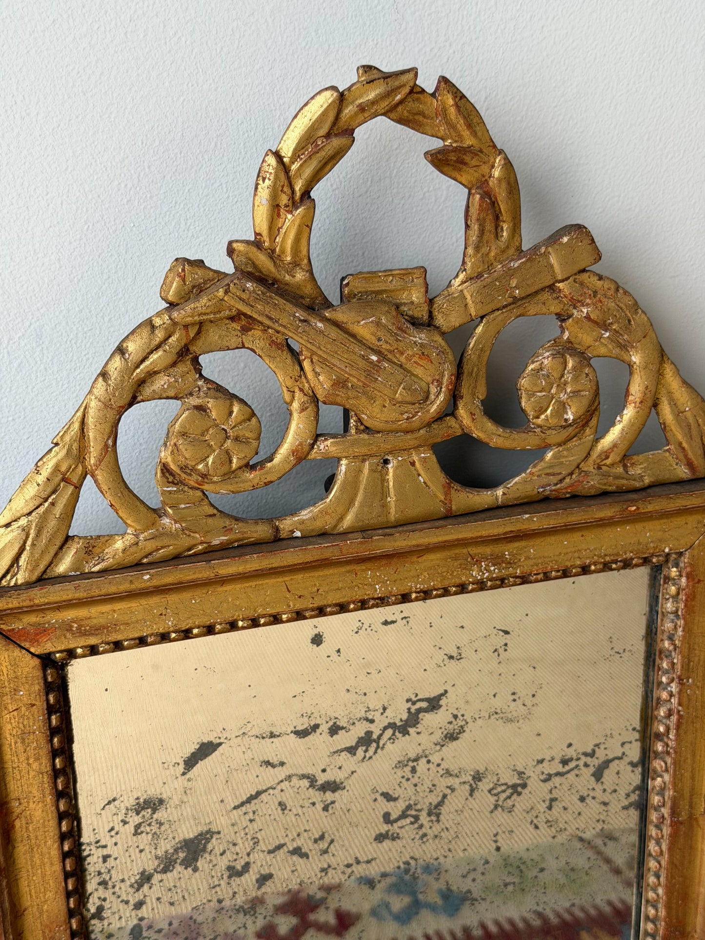 Antique French Marriage Mirror (Small)