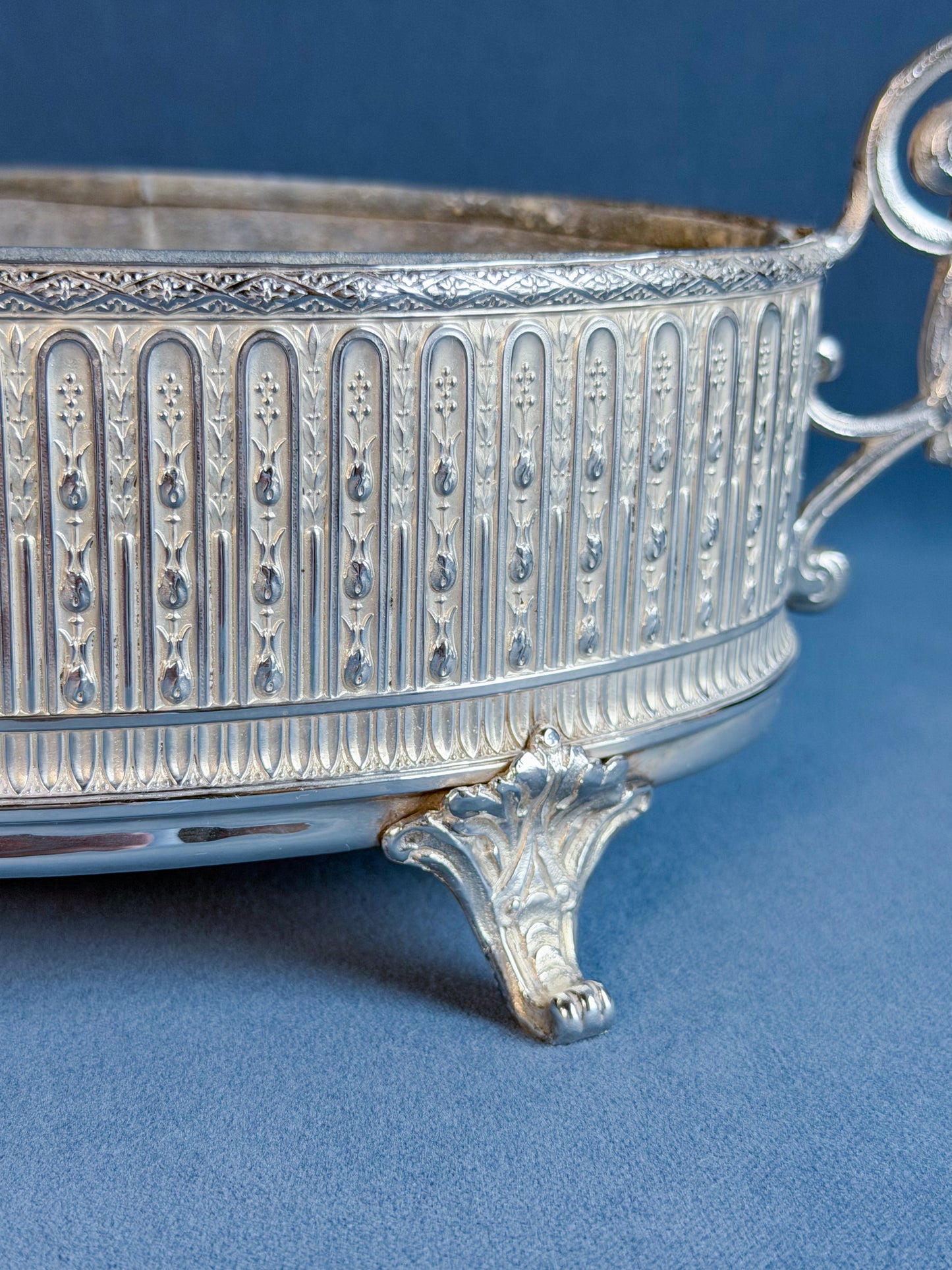 Napoleon III Silverplate Jardinière